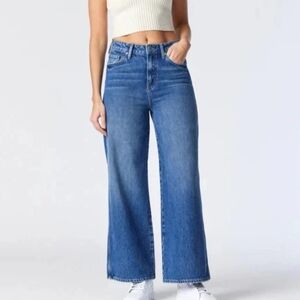 Mavi High Rise Wide Leg Miami 100 Organic Cotton Women's Jeans Size 29